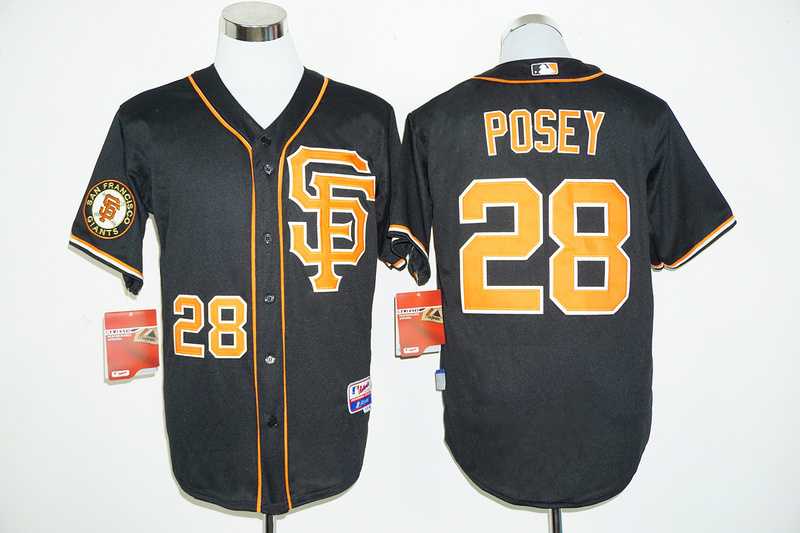 San Francisco Giants #28 Buster Posey Black 2016 Cool Base Stitched Baseball Jersey,We sell and wholesale San Francisco Giants #28 Buster Posey Black 2016 Cool Base Stitched Baseball Jersey on line form chian!
